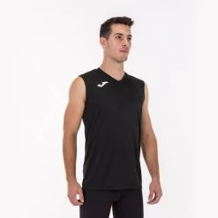 JOMA Camiseta Sin Mangas Hombre Combi Negro -Deportiva Ropa Tienda 100436.100 5