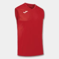 JOMA Camiseta Sin Mangas Hombre Combi Rojo