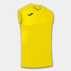 JOMA Camiseta Sin Mangas Hombre Combi Amarillo