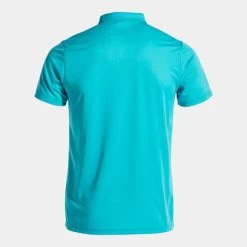JOMA Polo Manga Corta Hombre Hobby Turquesa Flúor -Deportiva Ropa Tienda 100437.010 3