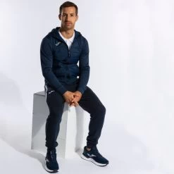 JOMA Chaqueta Ligera Hombre Berna Marino -Deportiva Ropa Tienda 101103.331 5