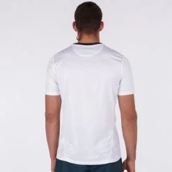 JOMA Camiseta Manga Corta Hombre Myskin Academy Blanco -Deportiva Ropa Tienda 101290.203 3