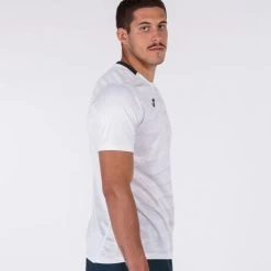 JOMA Camiseta Manga Corta Hombre Myskin Academy Blanco -Deportiva Ropa Tienda 101290.203 5