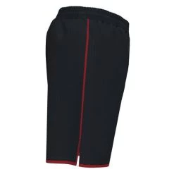 JOMA Short Hombre Liga Negro Rojo -Deportiva Ropa Tienda 101324.106 4