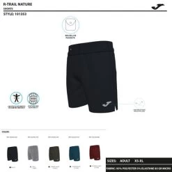 JOMA Short Hombre R-Combi Gris 13 JOMA Short Hombre R-Combi Gris -Deportiva Ropa Tienda 101353.276 6