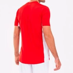 JOMA Camiseta Manga Corta Hombre Superliga Rojo Blanco -Deportiva Ropa Tienda 101469.602 3