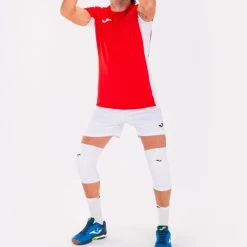 JOMA Camiseta Manga Corta Hombre Superliga Rojo Blanco -Deportiva Ropa Tienda 101469.602 6