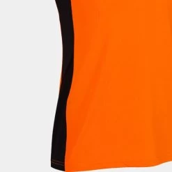 JOMA Camiseta Manga Corta Hombre Superliga Naranja Negro -Deportiva Ropa Tienda 101469.881 4