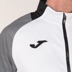 JOMA Chaqueta Hombre Essential II Blanco Negro -Deportiva Ropa Tienda 101535.201 4