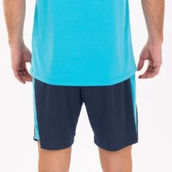JOMA Short Hombre Maxi Marino Turquesa Flúor -Deportiva Ropa Tienda 101657.342 3