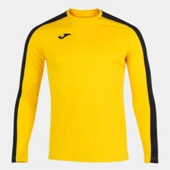 JOMA Camiseta Manga Larga Hombre Academy III Amarillo Negro