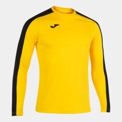 JOMA Camiseta Manga Larga Hombre Academy III Amarillo Negro -Deportiva Ropa Tienda 101658.901 3