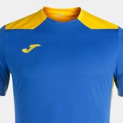 JOMA Camiseta Manga Corta Hombre Championship VI Royal Amarillo -Deportiva Ropa Tienda 101822.709 10