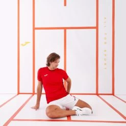 JOMA Camiseta Manga Corta Hombre Winner II Rojo -Deportiva Ropa Tienda 101878.615 3