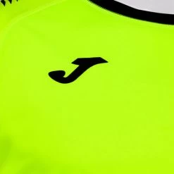 JOMA Camiseta Manga Corta Hombre Hispa III Amarillo Flúor -Deportiva Ropa Tienda 101899.061 3