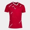 JOMA Camiseta Manga Corta Hombre Tiger III Rojo Blanco -Deportiva Ropa Tienda 101903.602 1