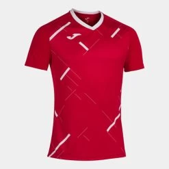 JOMA Camiseta Manga Corta Hombre Tiger III Rojo Blanco