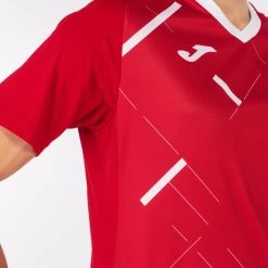 JOMA Camiseta Manga Corta Hombre Tiger III Rojo Blanco 17 JOMA Camiseta Manga Corta Hombre Tiger III Rojo Blanco -Deportiva Ropa Tienda 101903.602 6