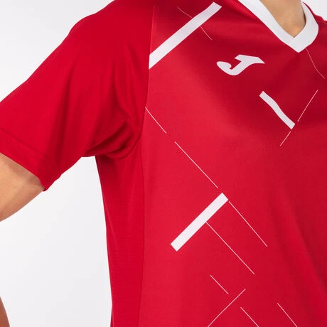 JOMA Camiseta Manga Corta Hombre Tiger III Rojo Blanco 8 JOMA Camiseta Manga Corta Hombre Tiger III Rojo Blanco - Imagen 6