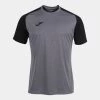 JOMA Camiseta Manga Corta Hombre Academy IV Gris Melange Negro 1 JOMA Camiseta Manga Corta Hombre Academy IV Gris Melange Negro -Deportiva Ropa Tienda 101968.251 1