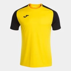 JOMA Camiseta Manga Corta Hombre Academy IV Amarillo Negro