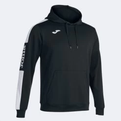 JOMA Sudadera Con Capucha Hombre Championship IV Negro Blanco