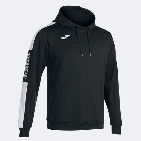 JOMA Sudadera Con Capucha Hombre Championship IV Negro Blanco 3 JOMA Sudadera Con Capucha Hombre Championship IV Negro Blanco