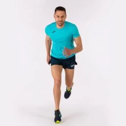 JOMA Camiseta Manga Corta Hombre Record II Turquesa Flúor 15 JOMA Camiseta Manga Corta Hombre Record II Turquesa Flúor -Deportiva Ropa Tienda 102227.010 6
