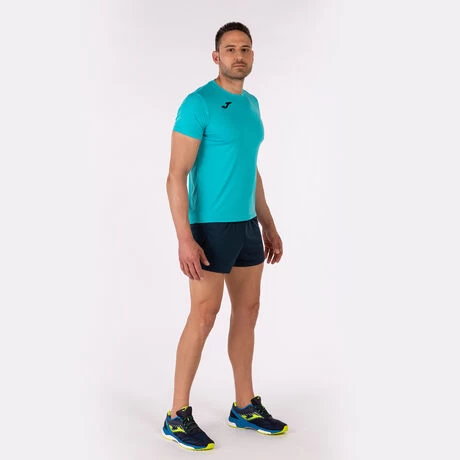 JOMA Camiseta Manga Corta Hombre Record II Turquesa Flúor 9 JOMA Camiseta Manga Corta Hombre Record II Turquesa Flúor - Imagen 7