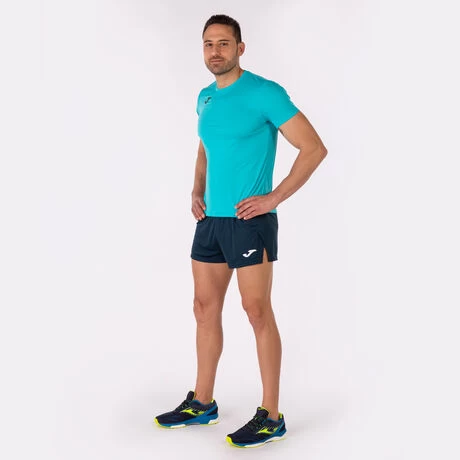 JOMA Camiseta Manga Corta Hombre Record II Turquesa Flúor 10 JOMA Camiseta Manga Corta Hombre Record II Turquesa Flúor - Imagen 8