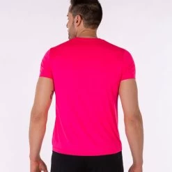 JOMA Camiseta Manga Corta Hombre Record II Rosa Flúor 15 JOMA Camiseta Manga Corta Hombre Record II Rosa Flúor -Deportiva Ropa Tienda 102227.030 4