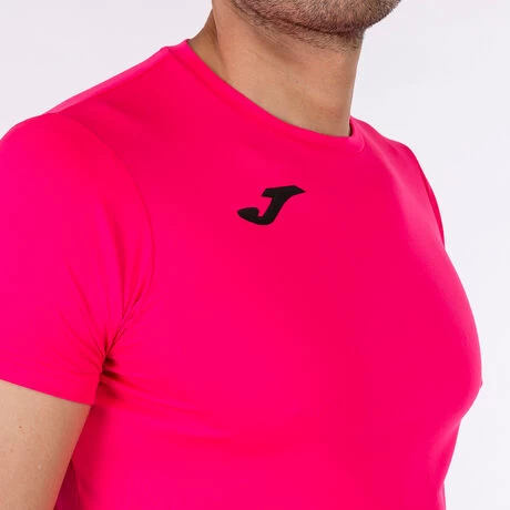 JOMA Camiseta Manga Corta Hombre Record II Rosa Flúor 8 JOMA Camiseta Manga Corta Hombre Record II Rosa Flúor - Imagen 6