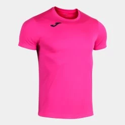 JOMA Camiseta Manga Corta Hombre Record II Rosa Flúor 18 JOMA Camiseta Manga Corta Hombre Record II Rosa Flúor -Deportiva Ropa Tienda 102227.030 7