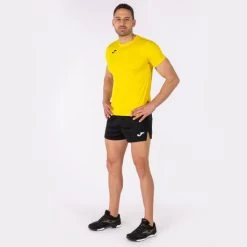 JOMA Camiseta Manga Corta Hombre Record II Amarillo -Deportiva Ropa Tienda 102227.900 6