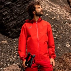 JOMA Chubasquero Hombre Elite VIII Burdeos -Deportiva Ropa Tienda 102235.685 4