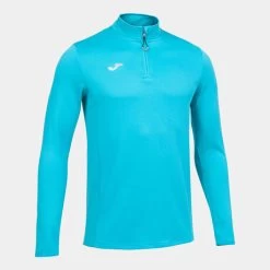 JOMA Sudadera Hombre Running Night Turquesa Flúor