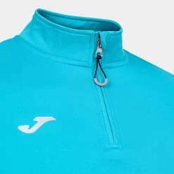 JOMA Sudadera Hombre Running Night Turquesa Flúor -Deportiva Ropa Tienda 102241.010 6