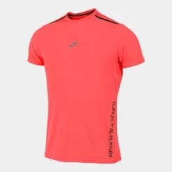 JOMA Camiseta Manga Corta Hombre R-City Coral Flúor