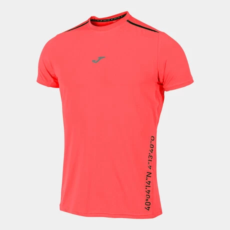 JOMA Camiseta Manga Corta Hombre R-City Coral Flúor 3 JOMA Camiseta Manga Corta Hombre R-City Coral Flúor