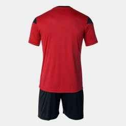JOMA Set Hombre Phoenix Rojo Negro -Deportiva Ropa Tienda 102741.601 2