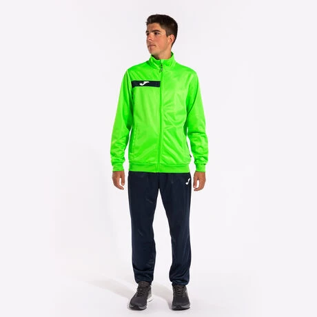 JOMA Chándal Hombre Columbus Verde Flúor Marino 4 JOMA Chándal Hombre Columbus Verde Flúor Marino - Imagen 2