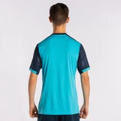 JOMA Camiseta Manga Corta Hombre Montreal Turquesa Flúor Marino 12 JOMA Camiseta Manga Corta Hombre Montreal Turquesa Flúor Marino -Deportiva Ropa Tienda 102743.013 3