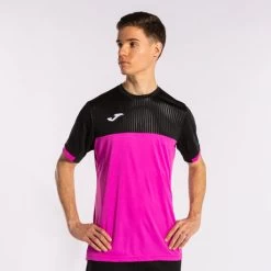 JOMA Camiseta Manga Corta Hombre Montreal Rosa Flúor Negro 11 JOMA Camiseta Manga Corta Hombre Montreal Rosa Flúor Negro -Deportiva Ropa Tienda 102743.030 2