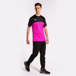 JOMA Camiseta Manga Corta Hombre Montreal Rosa Flúor Negro 14 JOMA Camiseta Manga Corta Hombre Montreal Rosa Flúor Negro -Deportiva Ropa Tienda 102743.030 5