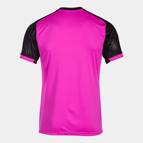 JOMA Camiseta Manga Corta Hombre Montreal Rosa Flúor Negro 8 JOMA Camiseta Manga Corta Hombre Montreal Rosa Flúor Negro - Imagen 6