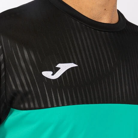 JOMA Camiseta Manga Corta Hombre Montreal Verde Negro 7 JOMA Camiseta Manga Corta Hombre Montreal Verde Negro - Imagen 5