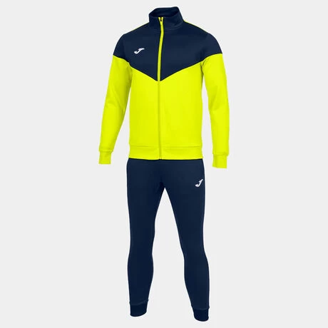 JOMA Chándal Hombre Oxford Amarillo Flúor Marino 3 JOMA Chándal Hombre Oxford Amarillo Flúor Marino
