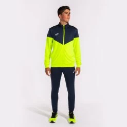JOMA Chándal Hombre Oxford Amarillo Flúor Marino 10 JOMA Chándal Hombre Oxford Amarillo Flúor Marino -Deportiva Ropa Tienda 102747.063 2