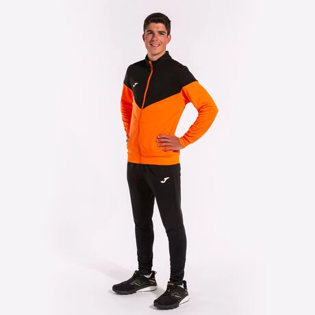 JOMA Chándal Hombre Oxford Naranja Negro 9 JOMA Chándal Hombre Oxford Naranja Negro - Imagen 7