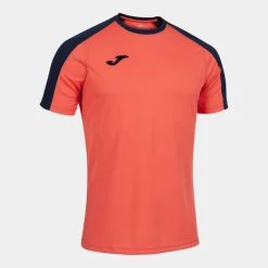 JOMA Camiseta Manga Corta Hombre Eco Championship Naranja Flúor Marino